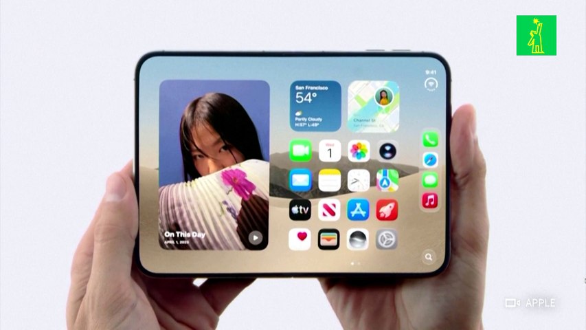 Apple presenta el primer iPhone plegable, una prueba para su nuevo CEO