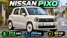 2027 Nissan Pixo: Elektro-Stadtflitzer mit rund 250 km Reichweite