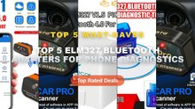 Ultimate Guide to the Best Top 5 ELM327 Bluetooth Adapters For Phone Diagnostics - 2026 Vgate iCar Pro ELM327 OBD2 Scann...