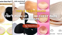 Top 5 Push Up Bikini Chest Pads For Shape: Top 5 Best Sellers - 1Pair Swimsuit Thicken Removeable Women Summer Sponge Br...