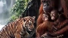 A mother’s love knows no fear. 🐅❤️