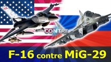 Combat de géants : F-16 Fighting Falcon contre Mig-29