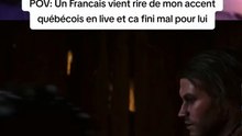 Un fr sort de nul part pour insulter une québécoise