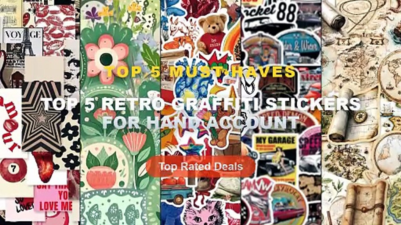 Amazing Top 5 Retro Graffiti Stickers For Hand Account You Need To See ...