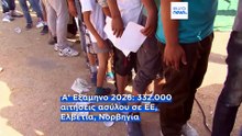 Οι αιτήσεις ασύλου στην Ευρώπη πέφτουν σε χαμηλό πενταετίας