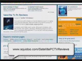 Satellite TV PC Reviews- Get the best deal
