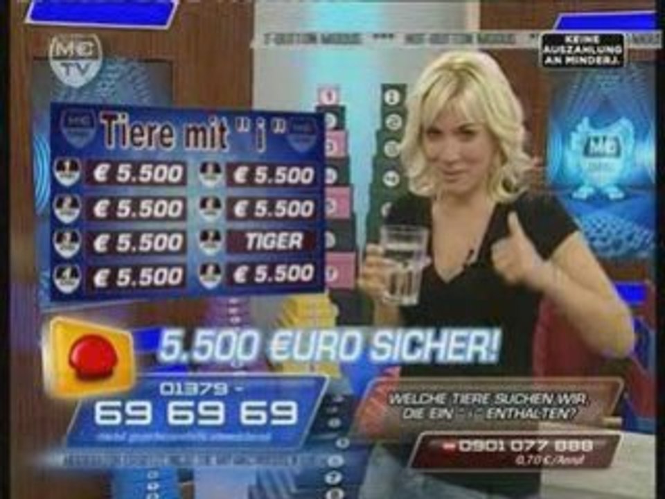 Pleite bei 180x anrufen bei Biberratte-Suche VIVA 29.07.08