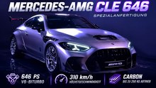 Mercedes-AMG CLE 646 Spezialanfertigung: V8-Power trifft Carbon