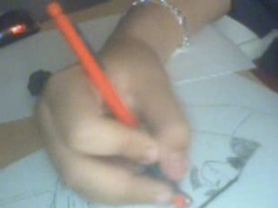 dessin portrait de 50cent