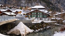 Lauterbrunnen: A Swiss Winter Wonderland Fairy Tale in Stunning 4K 60fps