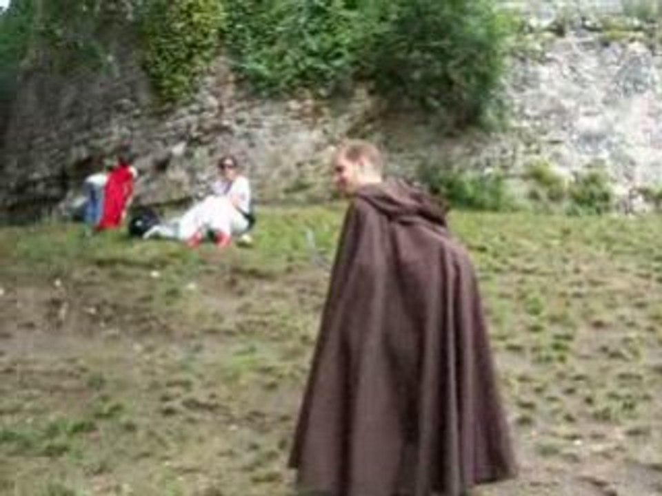 Petite démonstration de combat médiéval ! Conan is back