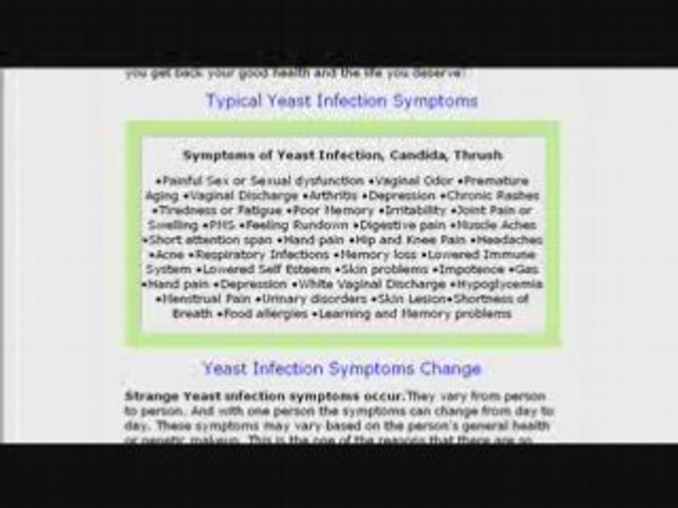 Cure Yeast Infection In Just 12 Hours Proven! video Dailymotion