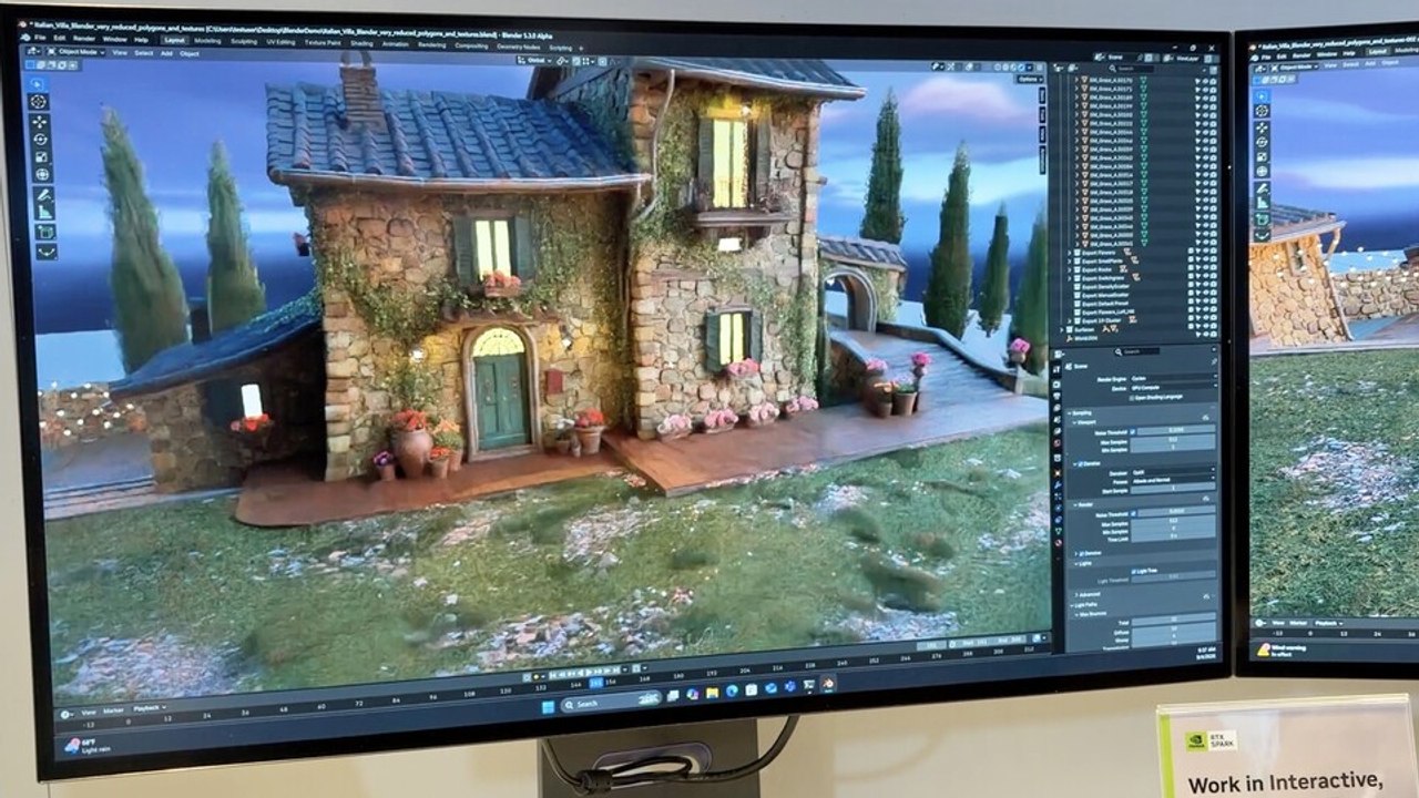 RTX Spark: Blender-Demo von der IFA 2026
