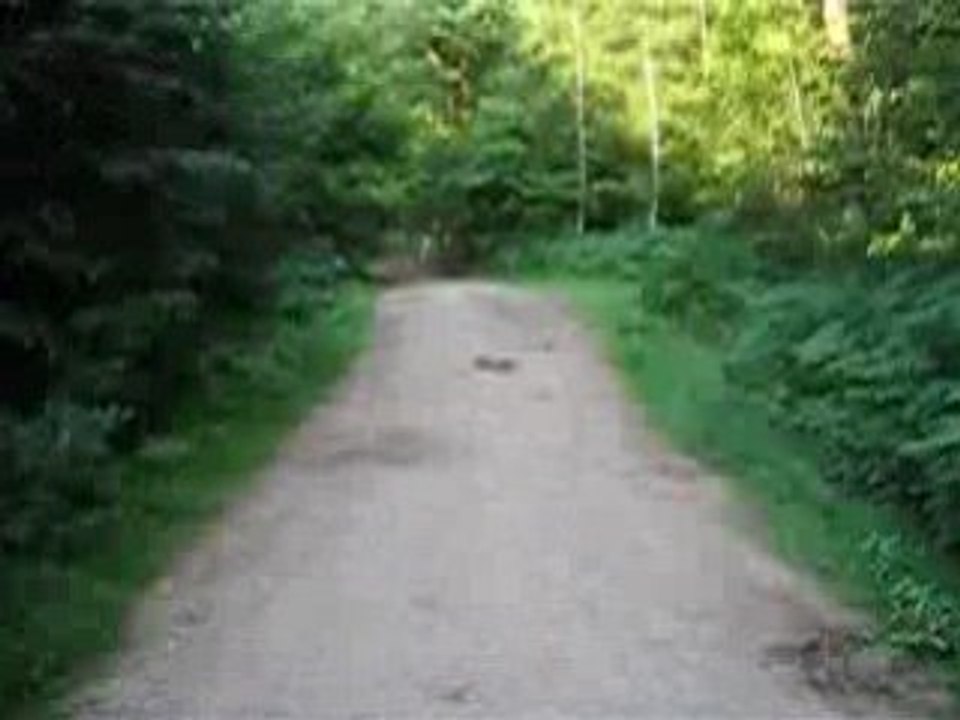 Entrainement avec mon filleul