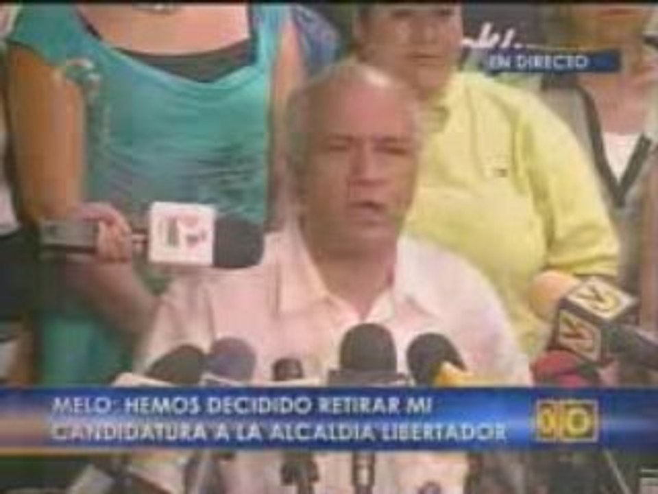 Carlos Melo declina
