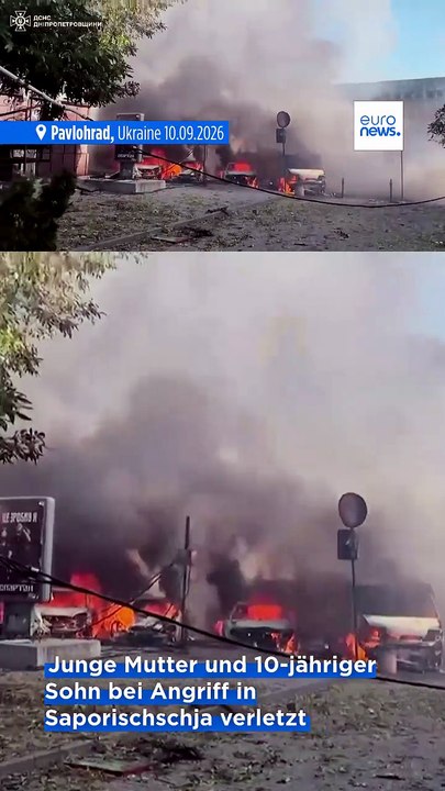 Russland greift Ukraine an: 160 Drohnen, Tote und Verletzte