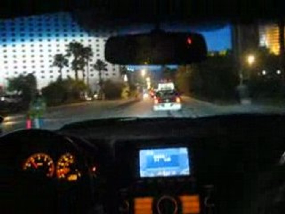 Night Club en voiture à Las Vegas