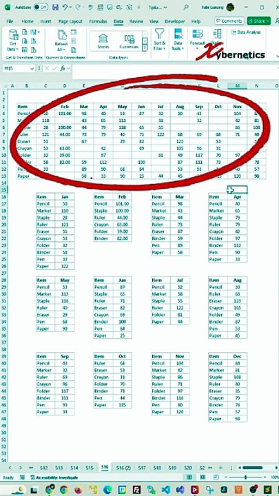 Consolidate data in a table - Excel Tips and Tricks - video Dailymotion