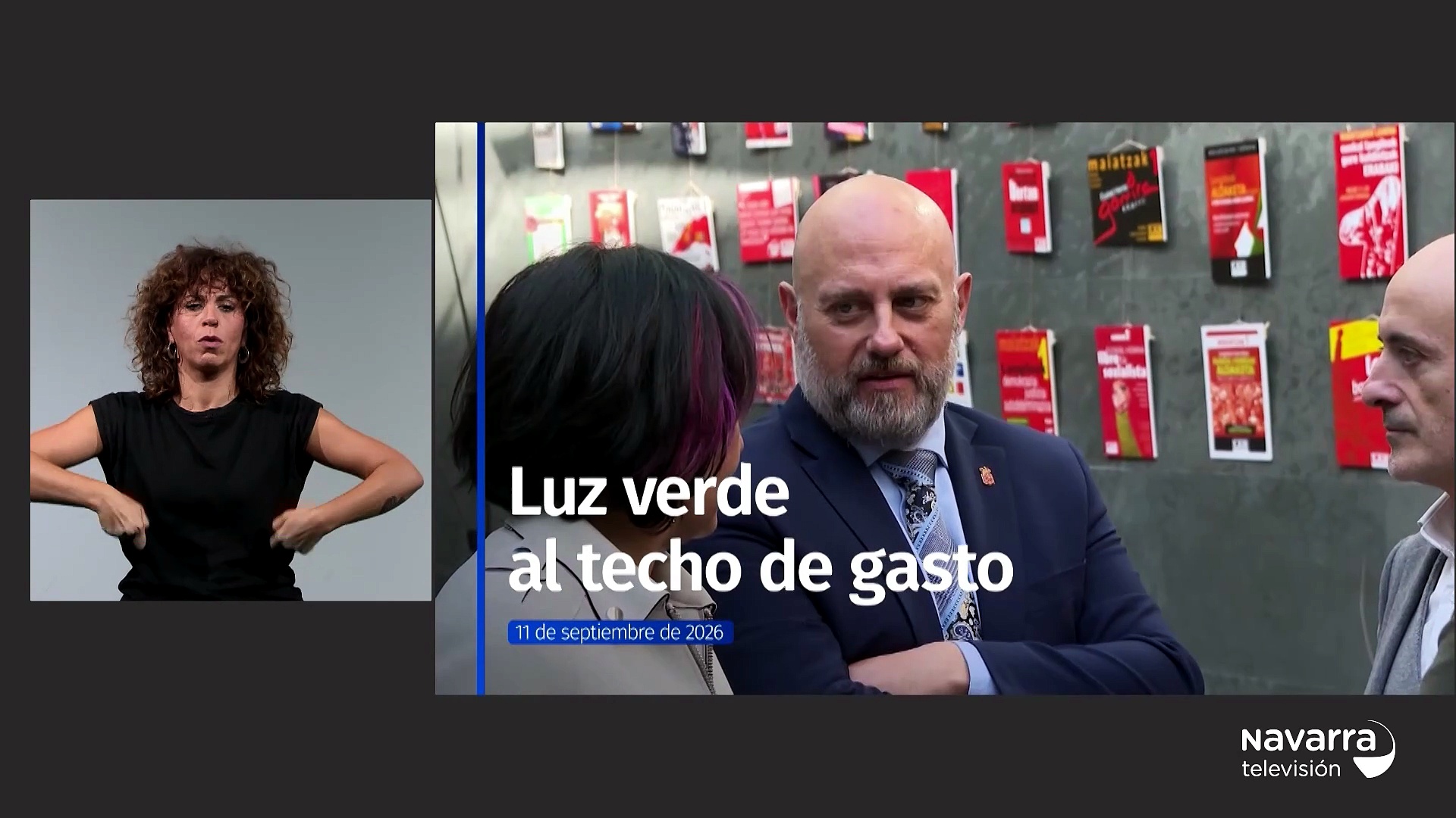 Noticias de Navarra 14.30h 11/09/2026 Lengua de Signos