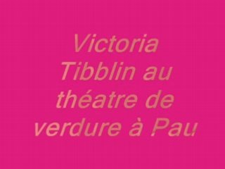 Victoria Tibblin au théatre de verdure à Pau.