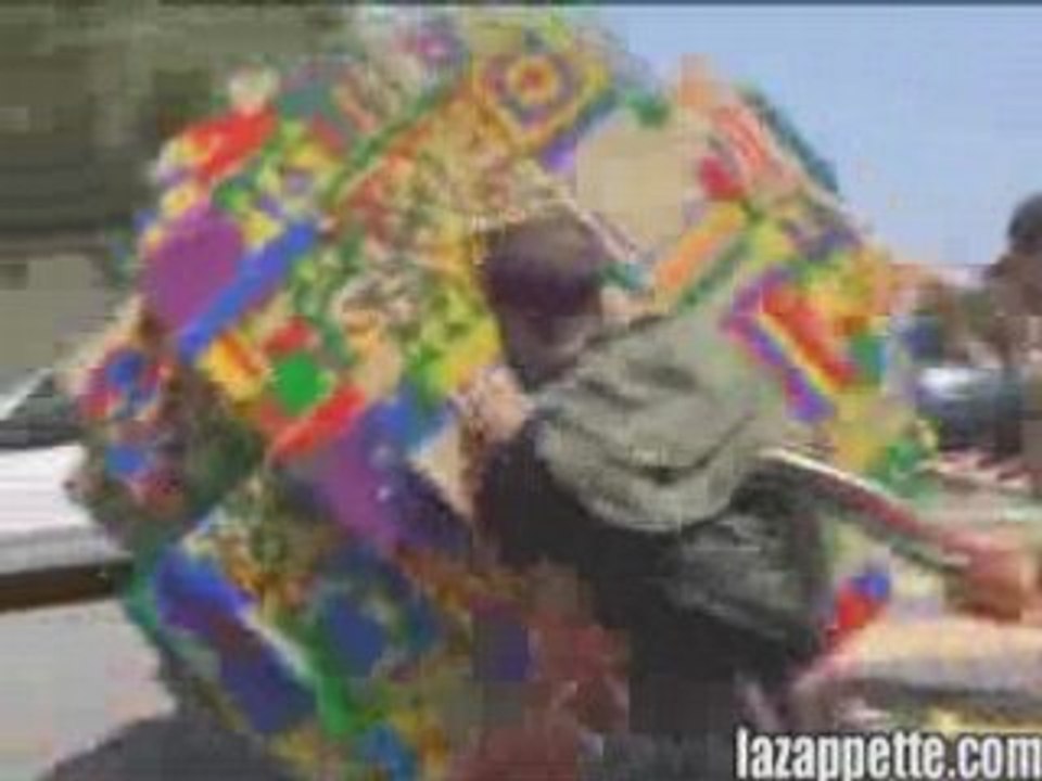 Indiana Jones est poursuivi par une boule Géante