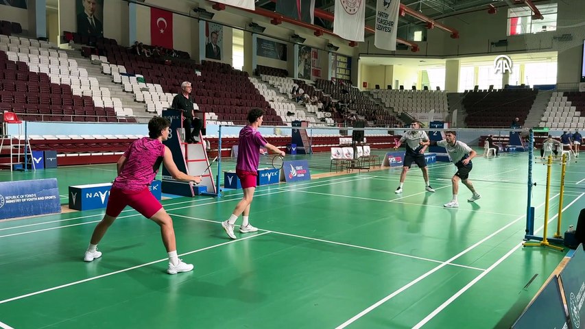 Hatay'daki Türkiye Badminton Şampiyonası tamamlandı | Ajansspor | AA