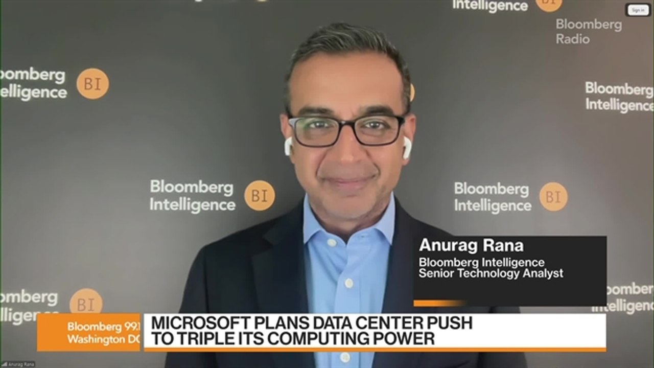 Microsoft Plans Data Center Push to Triple Its Computing Power