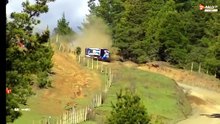 WRC 2 2026 Chile SS5 Zaldivar Big Crash Rolls