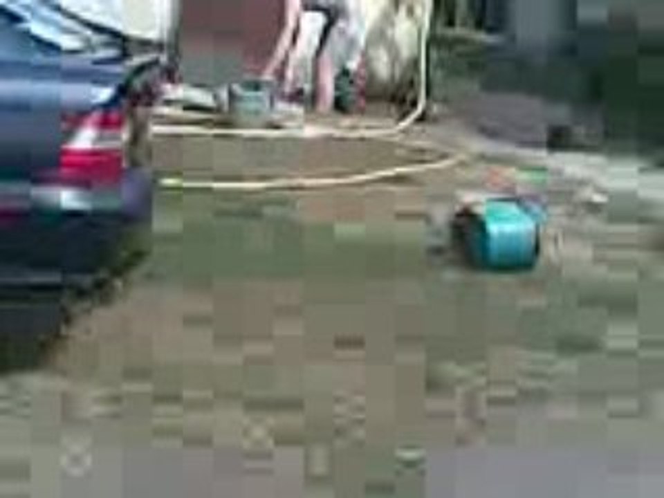 After bataille d'eau