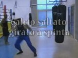 Kickboxing, calci volanti, l'allenamento