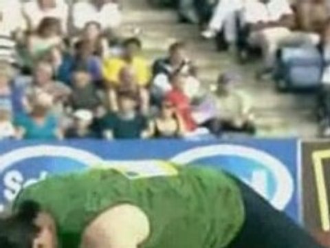 Athlé grand prix londres lancer poids masculin 2008