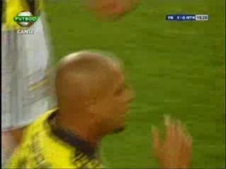 roberto carlos golü fenerbahçe mtk budapeşte maçı