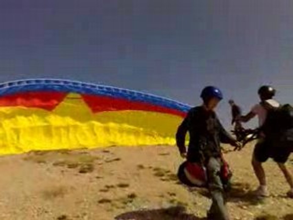 Parapente - Lachens - Préparatif 2