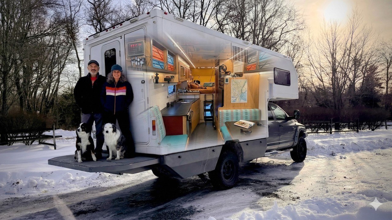 Cutting a Dodge Ram in Half: Engineer-Built DIY Truck Camper Tour