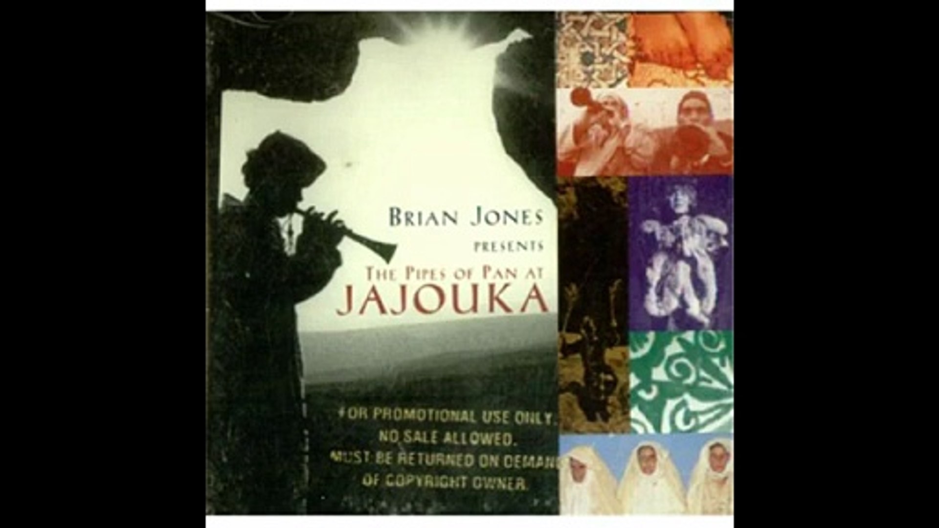 MASTERS MUSICIANS OF JOUJOUKA - BRIAN JONES PRESENTS THE PIPES OF