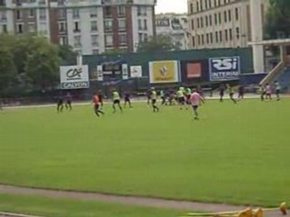 Entrainement Stade Français 30/07/2008