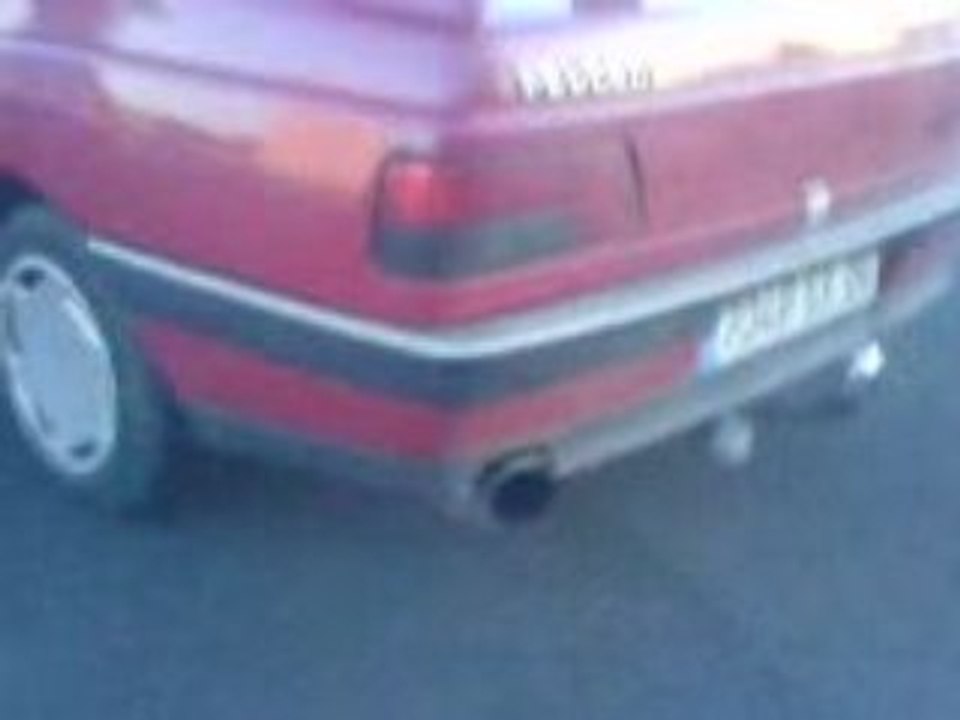 peugeot 405 burn et rupture