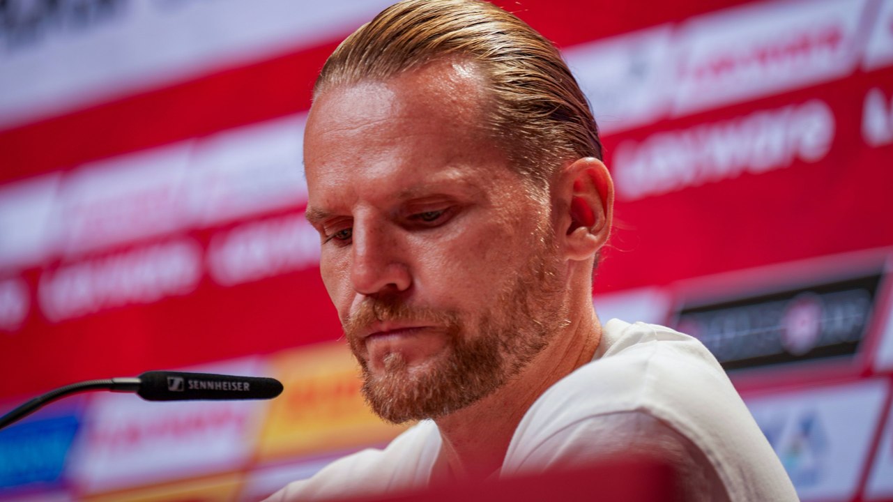 Ahnte er es hier schon? Polanskis letzte PK als Gladbach-Coach