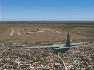 Fs 2004 C-130 landing