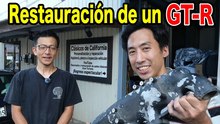 ¡Deja tu R32 GTR como nuevo con wet blast! Así restauramos el depósito y su acabado original