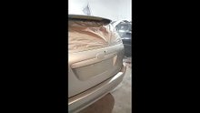 Pintura da Toyota Fielder concluída