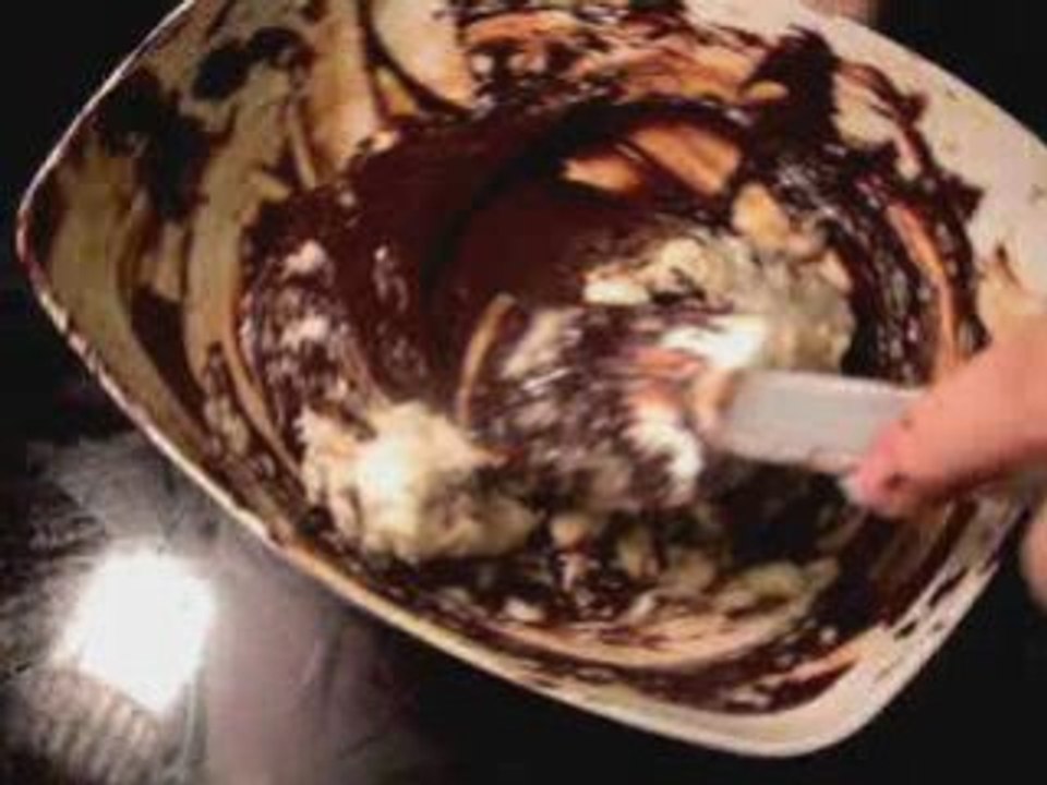 Entremet deux chocolats
