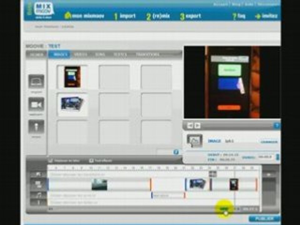 Mixmoov - studio de creation en ligne