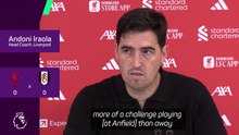 Liverpool don't feel any pressure at home - Iraola on struggles at Anfield