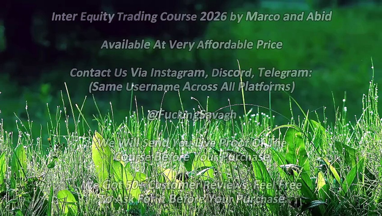 Marco and Abid – Inter Equity Trading Course 2026