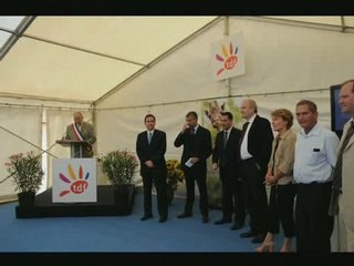 Inauguration de l'émetteur TNT à Savasse-Montélimar