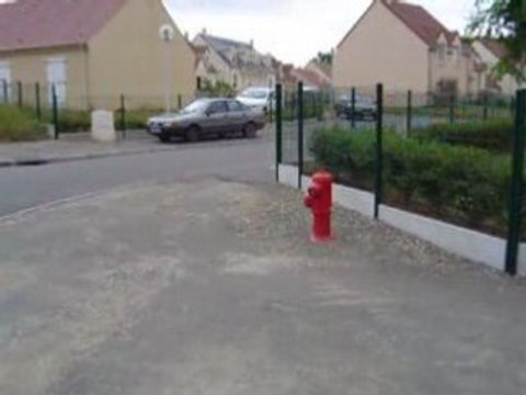 12 Juillet - Papy et Rémi avec le tracteur