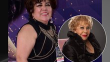 Efigenia Ramos recuerda a Silvia Pinal y llega a su misa con Cosira, la querida mascota de la diva