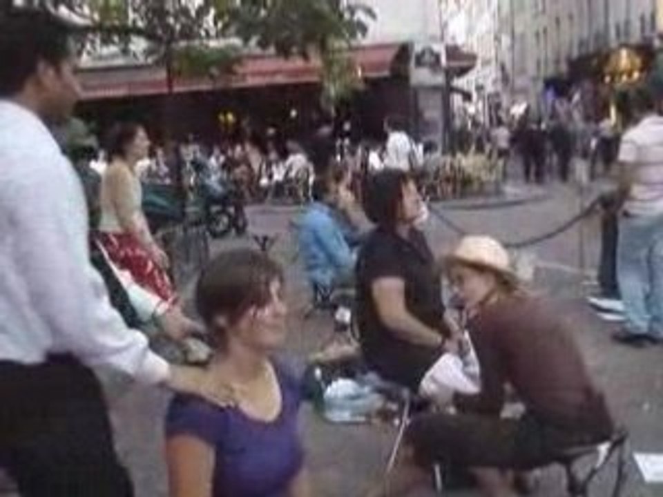Début de soirée à la Contre...