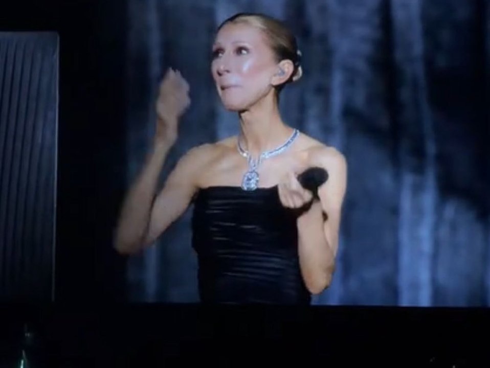 Céline dion bricht bei comeback in tränen aus